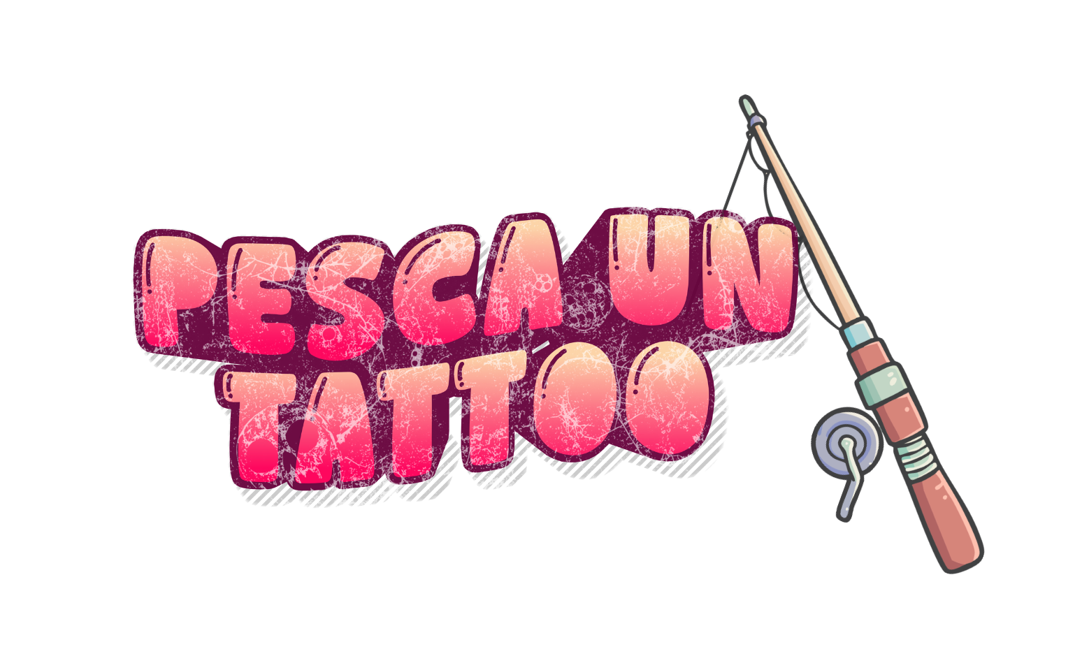 Logotipo Juego Pesca Un Tattoo