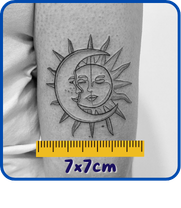 Tatuaje Ejemplo Juego 7cm